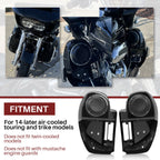 6.5" Lower Fairing Speaker Box Pod for Harley Davidson Touring (2014–2023)