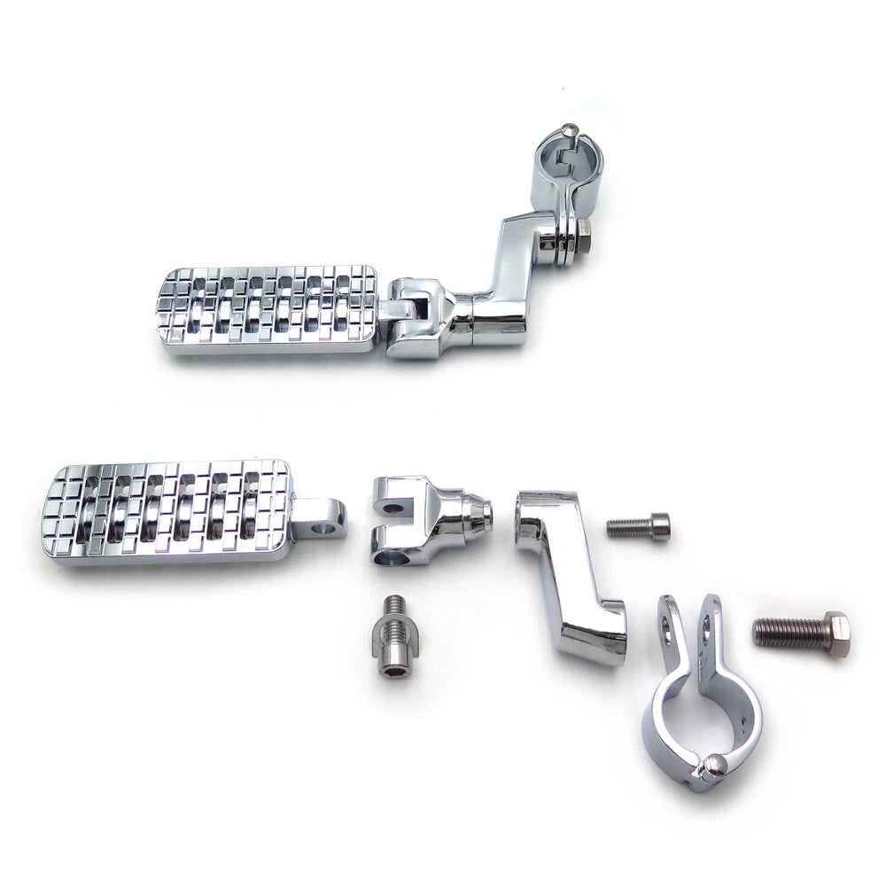 Racing Dominator CNC Footpeg Clamp for Harley Street 500 750 Road King (2014–2020)