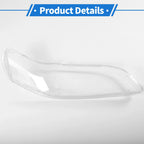 1 Pcs Headlight Lens Cover for Honda Accord (1998–2002) PC Clear