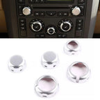Set of 5 AC Control Knob Trim for Land Rover Discovery 3 (2005–2009)