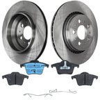 Rear Brake Disc and Pad Kit for Volvo XC90 (2003–2014)