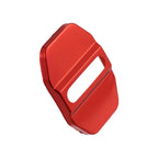 4 x Car Door Lock Latch Covers for Dodge Charger (2020-2023) - Stainless Steel Red