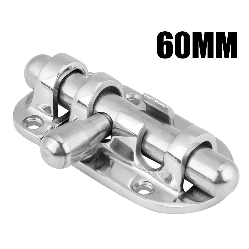 Stainless Steel Door Glass Lock Latch for Marine Boat (60mm)