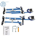24 Inch Adjustable Drywall Stilts for Professional Use (Light Blue)