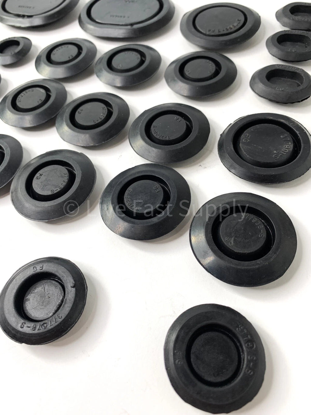 Rubber Body Plug Grommet Kit for Ford Mustang (1979–1993)