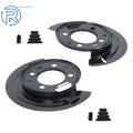 Set of 2 Rear Brake Dust Shields for Dodge Ram 2500 3500 (2003–2008)