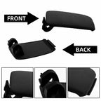 Leather Armrest Center Console Lid for Audi A3 8P (2003–2012) Black