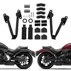 Rear Passenger Footpegs Mounts Kit for Kawasaki Vulcan S VN650 (2015–2024)