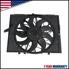 Engine Radiator Cooling Fan for BMW 528i (2008-2010) & 750i/750Li (2006-2008)
