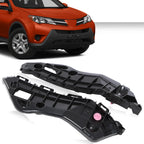 Set of 2 Front Bumper Retainer Brackets for Toyota RAV4 (2013–2015)