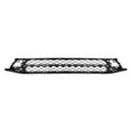 Replacement Gray Matte Polypropylene Front Bumper Cover Grille