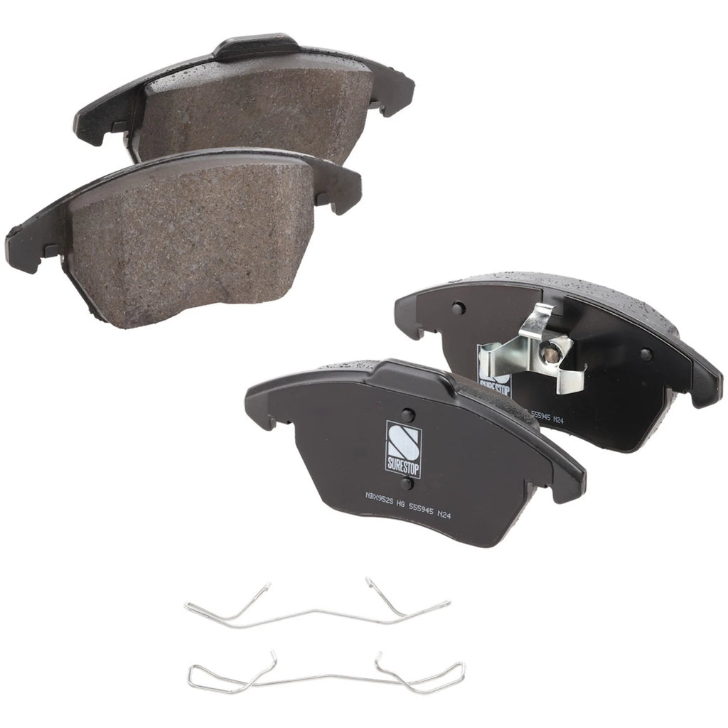 Set of 4 Brake Pads for VW Sedan Volkswagen Beetle Jetta (2012–2018)