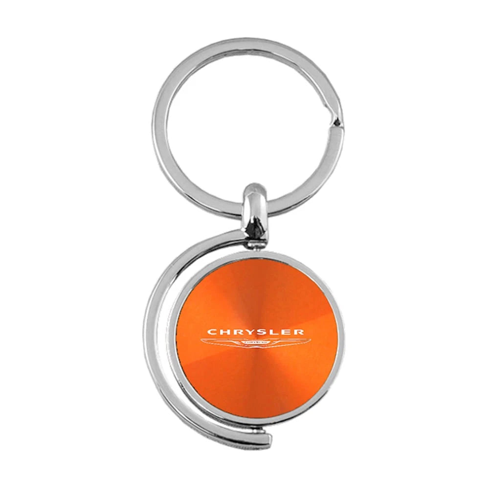 Orange Spinner Keychain KC1025.CHR.ORA - Officially Licensed for Chrysler