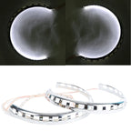 White Light Ring of Fire Brake Rotor Covers for Honda Goldwing 1800 (2001–2017)