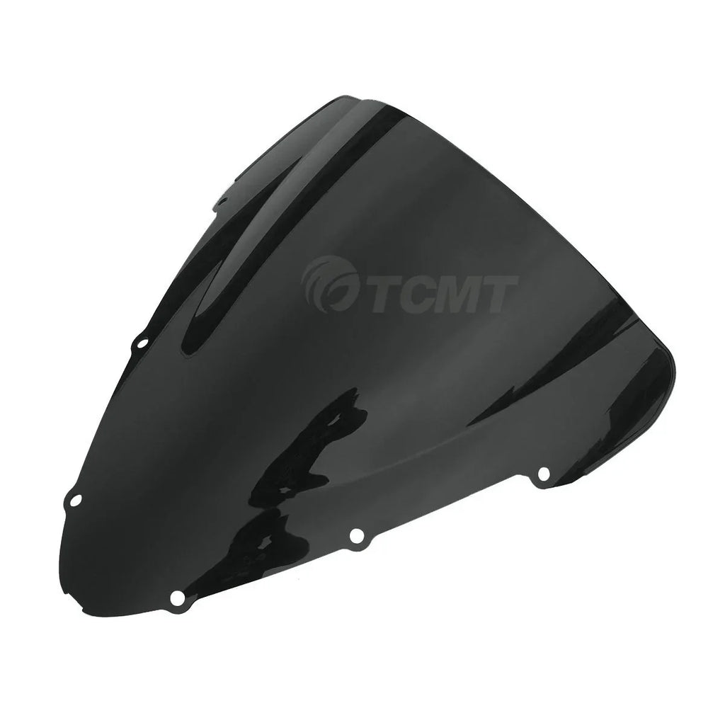 Black Dual Bubble Windshield for Honda CBR600 F4i (2001-2008)
