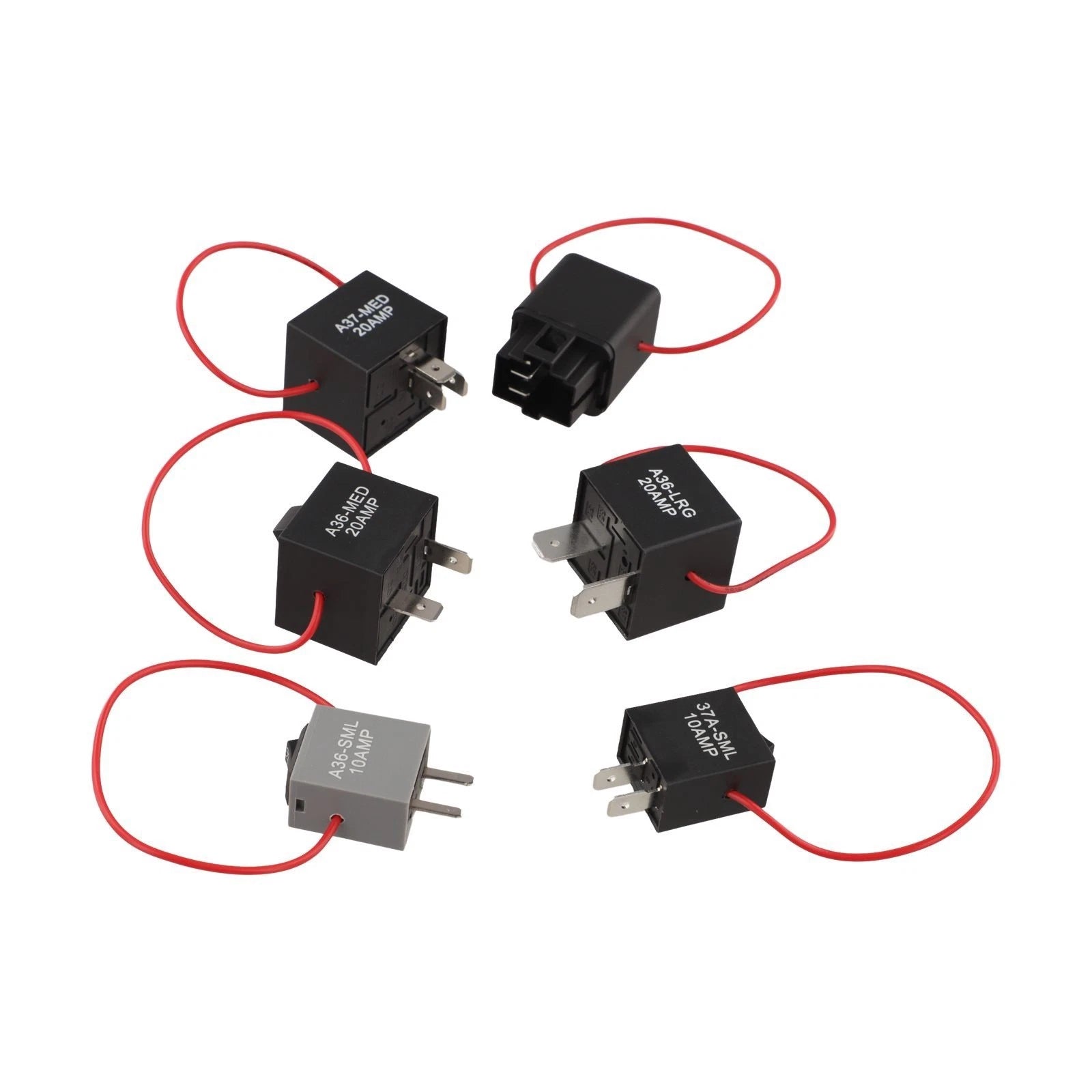 6X Relay Bypass Switch Kit 9038A for Automotive Fuel Pump Circuit Test