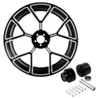 18" Front Wheel Rim & Single Disc Hub for Harley Street Glide (1997–2021)