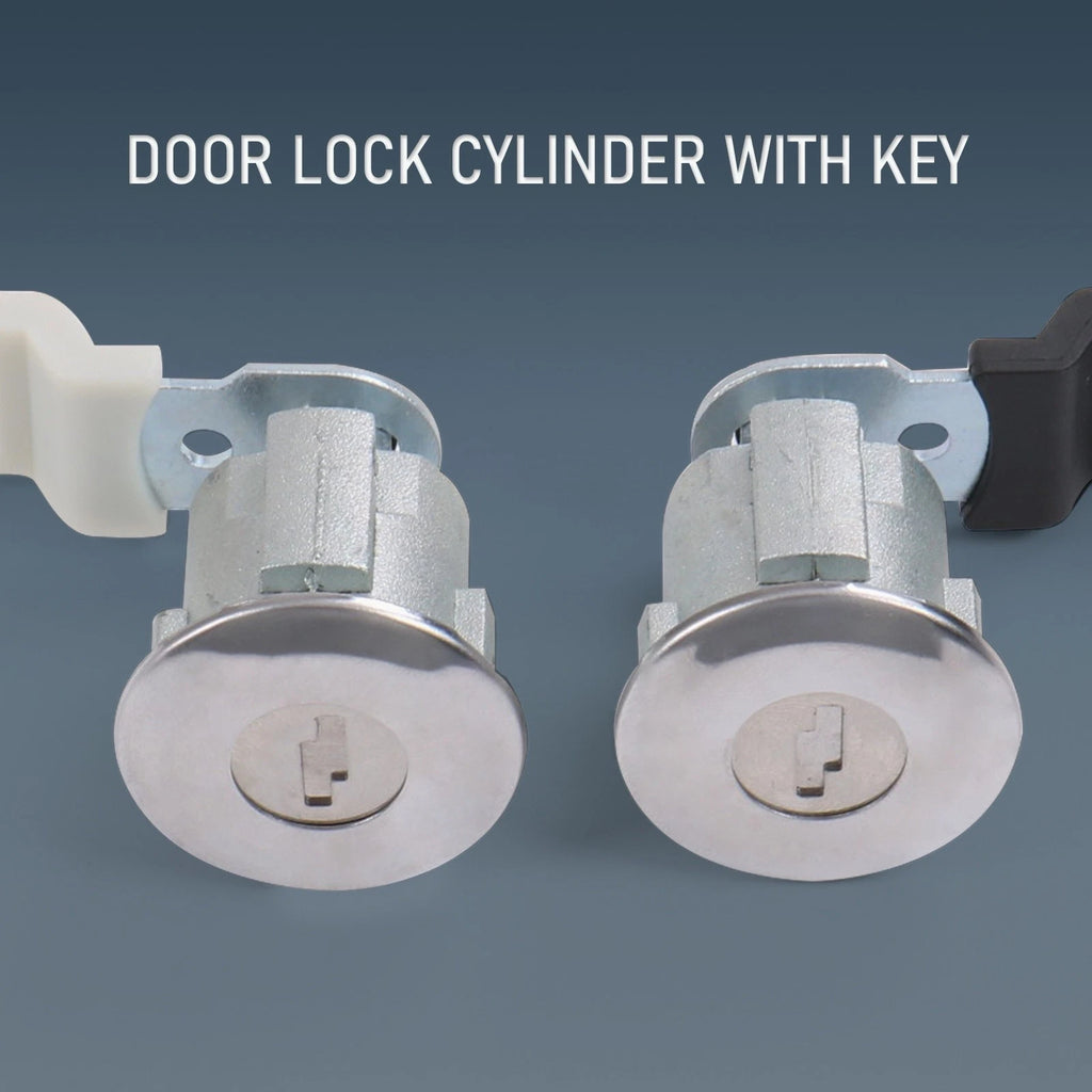 Set of 2 Door Lock Cylinders for Ford E150 E250 E350 (1992-2014)