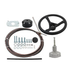 Rotary Steering System for Waterborne Vehicles 16 Feet Boat