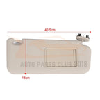 Beige Right Passenger Side Sun Visor for Toyota RAV4 (2006–2013)