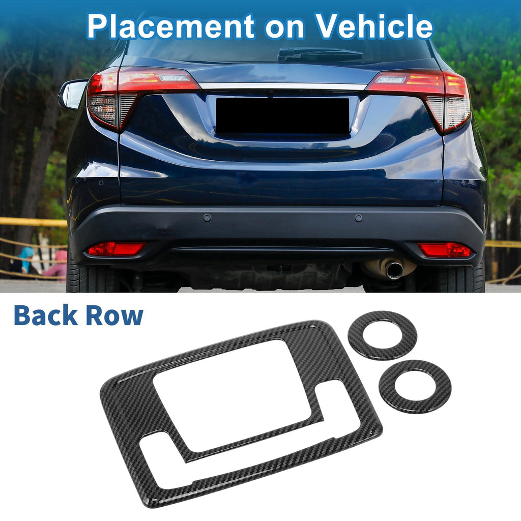 Set of 2 Headlight Trim Bezels for Honda HR-V (2021–2022) ABS