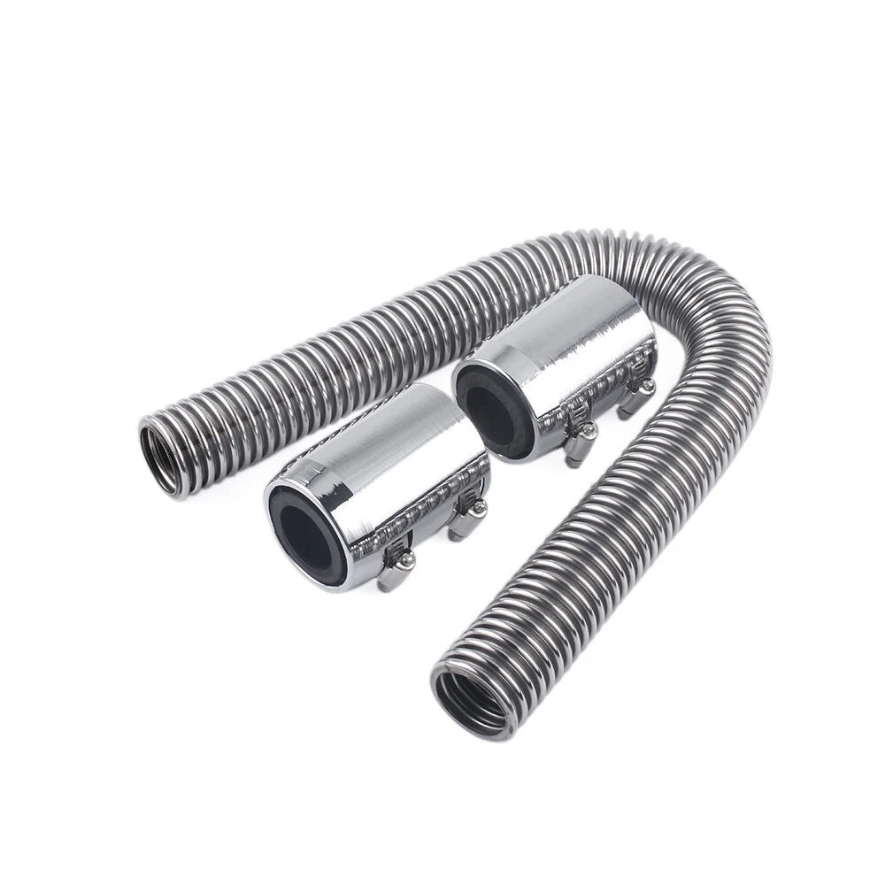 24" Stainless Steel Radiator Coolant Water Hose Kit