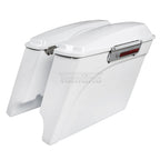 5" Stretched Saddlebags Lids Latch for Harley Touring Road Glide (1993–2013)