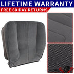 Driver Bottom Cloth Seat Cover for Dodge Ram 1500 2500 (2002–2005) Dark Gray