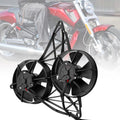12V Engine Cooling Fan with Bracket for Harley V-Rod VRSC VRSCB VRSCD VRSCDX