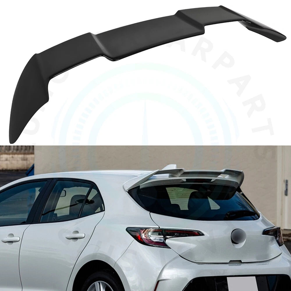 Glossy Black Roof Spoiler for Toyota Corolla Hatchback (2019–2023)