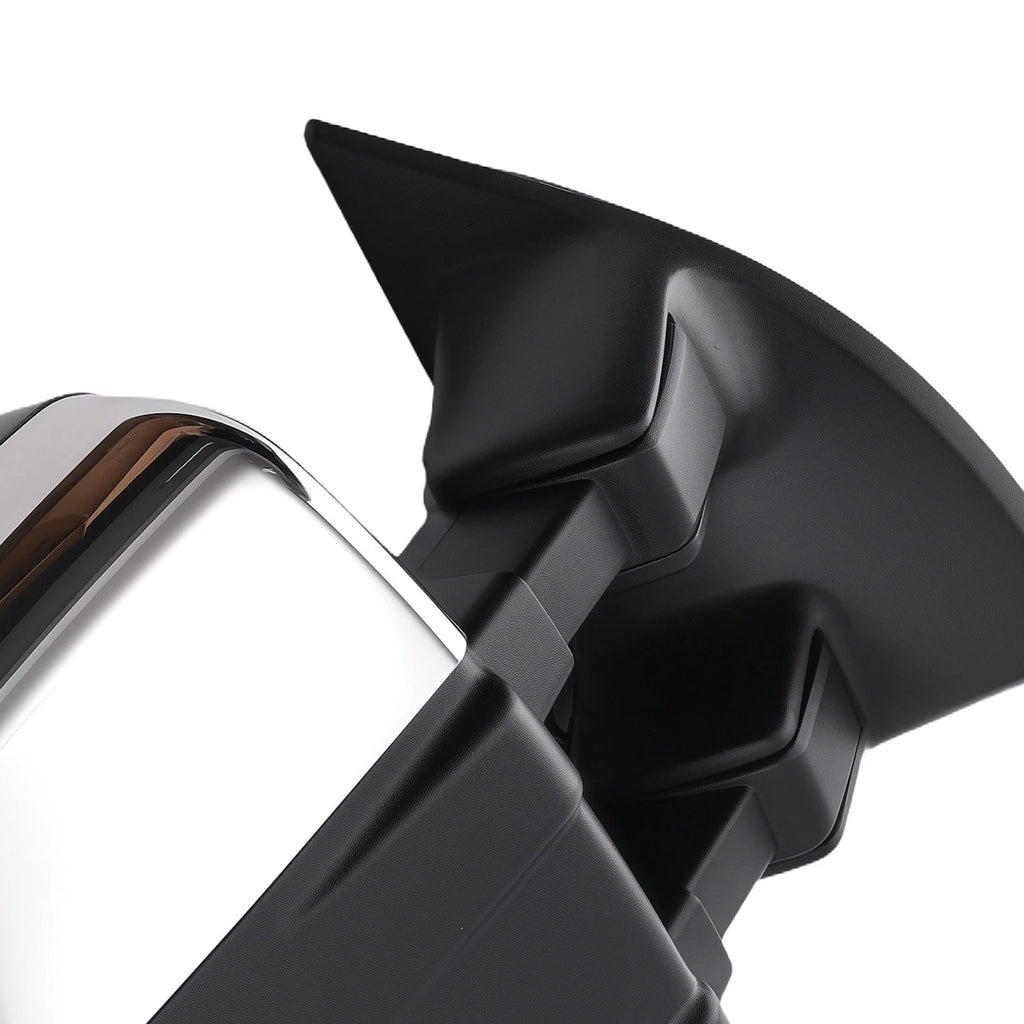 Chrome Power Side Mirror for Ford F-350/F-450/F-550 Super Duty (2008–2016)