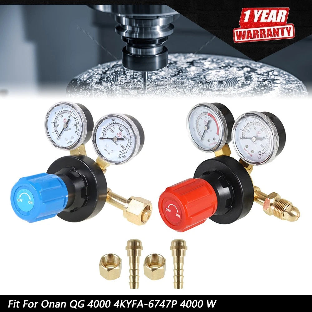 Dual Welding Gas Gauges for Universal Use