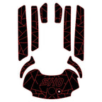 Custom Eva Foam Traction Mats for Yamaha FZR FZS FX SHO (2010–2023)