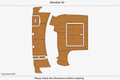 EVA Foam Teak Deck Flooring Mat for Meridian 40