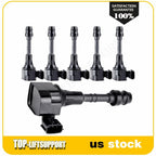 Set of 6 Ignition Coils for Nissan Frontier, Maxima, Murano