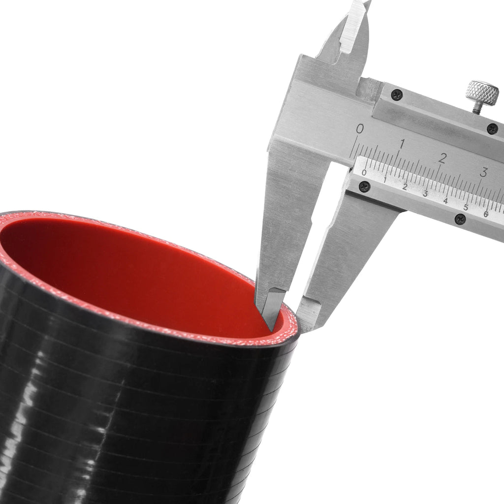 2.5" 90 Degree Elbow Rubber Hose Coupler for Intercooler Pipe (Universal)