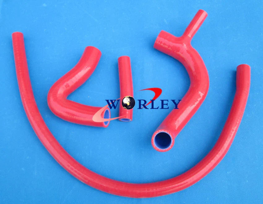 Silicone Radiator Hose for Austin Rover Mini Cooper S 1275 GT (1989) Red