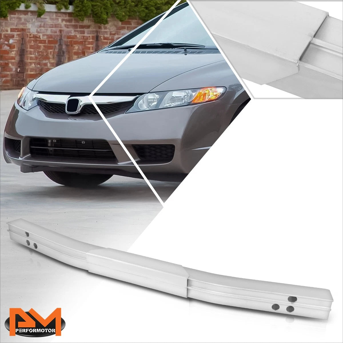 Rear Bumper Reinforcement for Honda Civic SI Sedan (2007–2011)