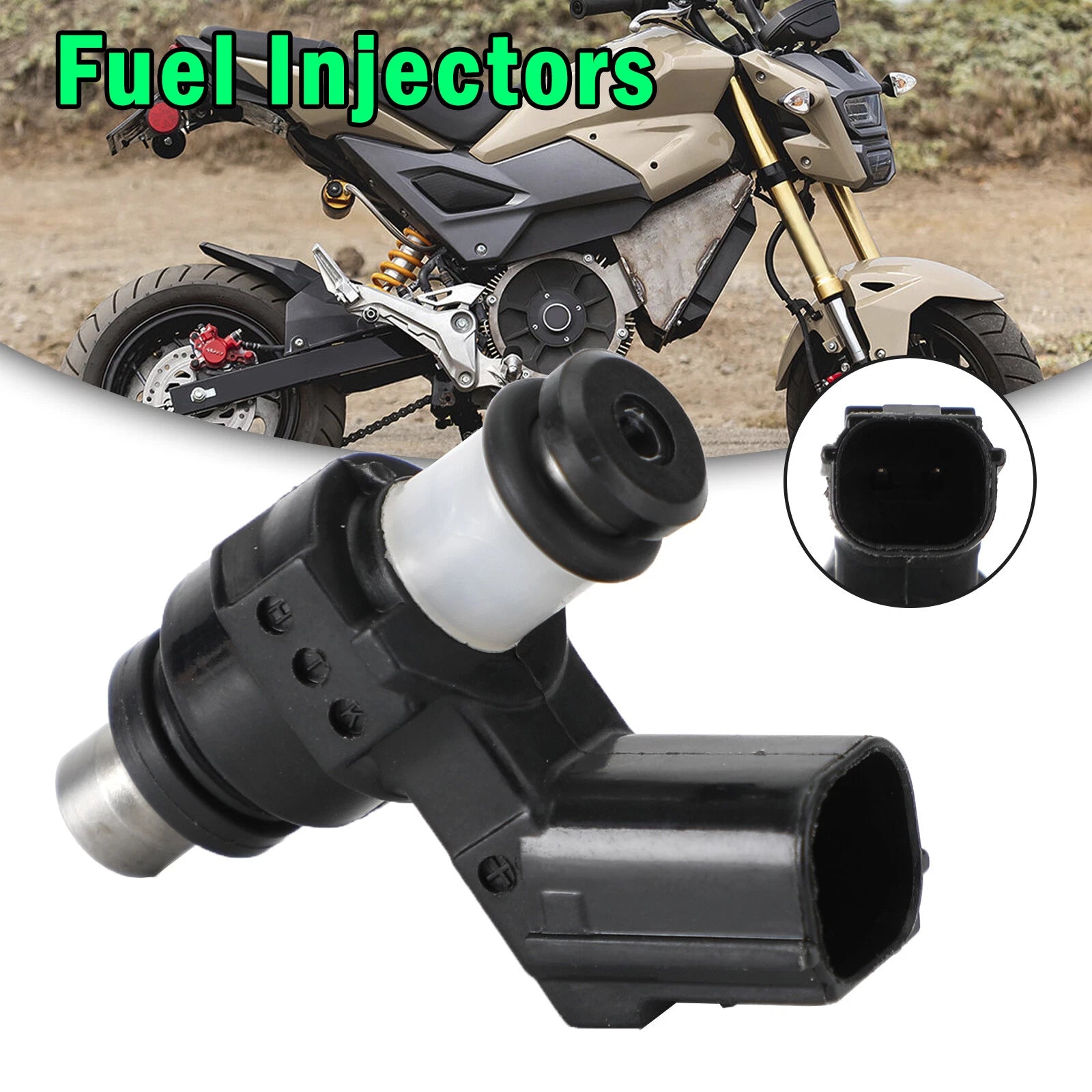 Fuel Injector 16450-K03-H11 for Honda GROM125 (2017–2020) Monkey Z125M (2019–2021)