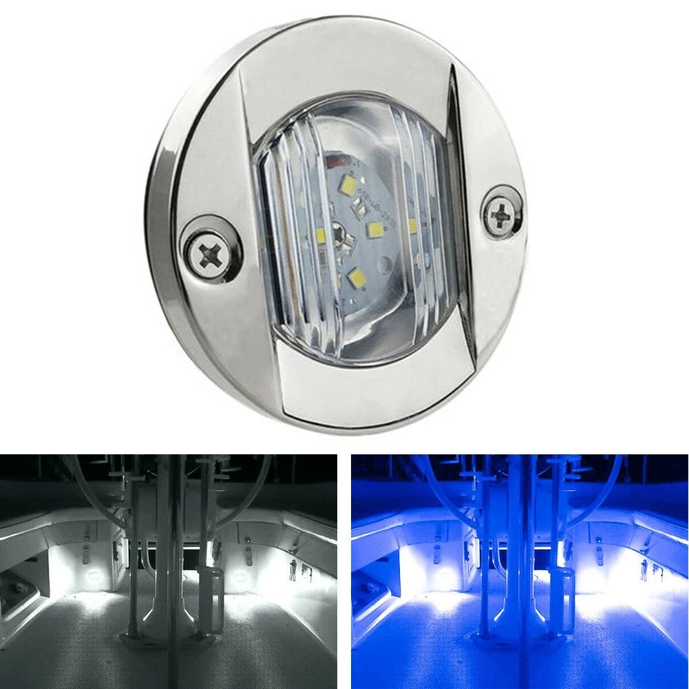 Marker Light for Marine Boat (147LM) - Blue/White ABS