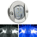 Marker Light for Marine Boat (147LM) - Blue/White ABS