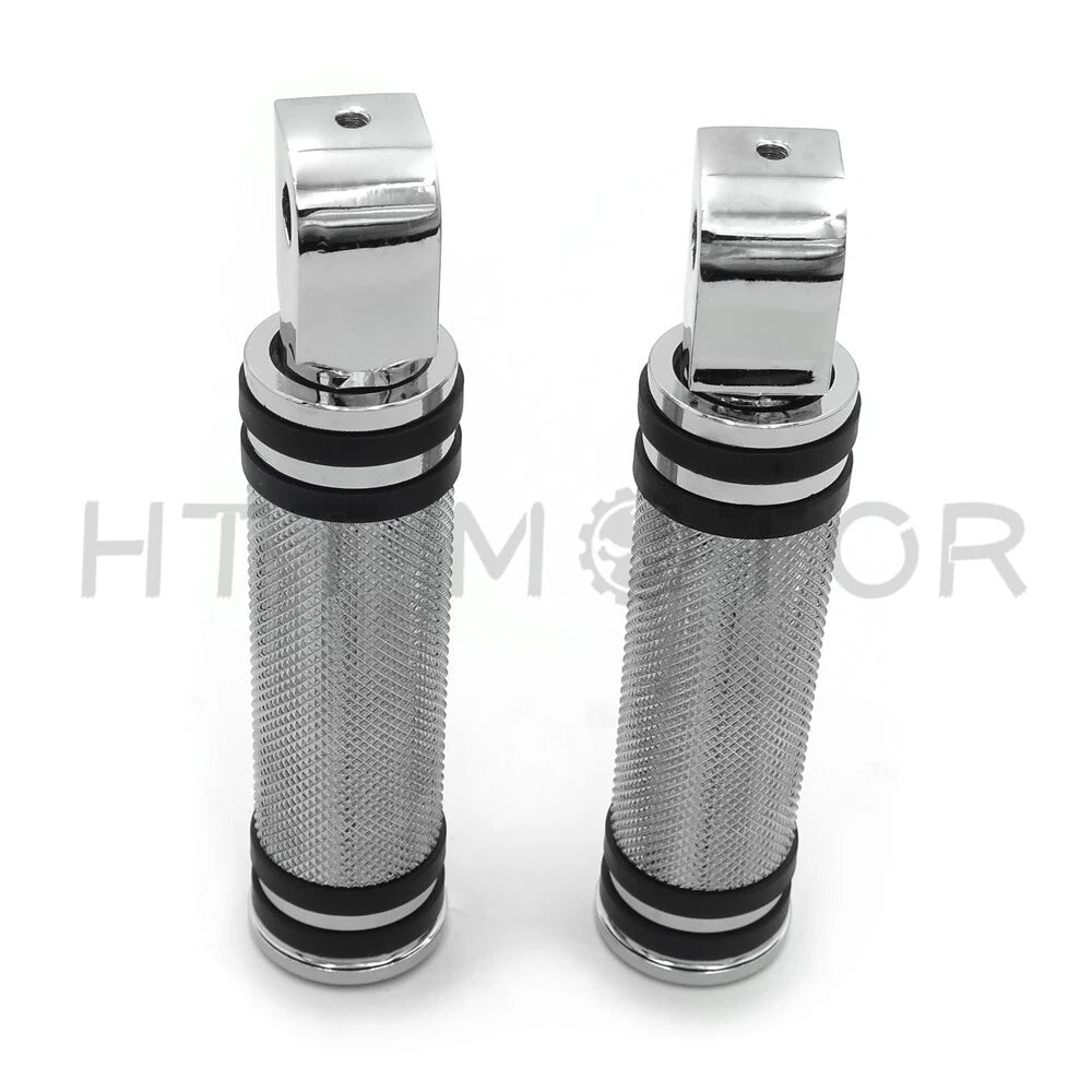 Diamond Chrome Footpeg Footrest for Honda Shadow 1100 (1999–2002), Magna 750 (1996–2004)