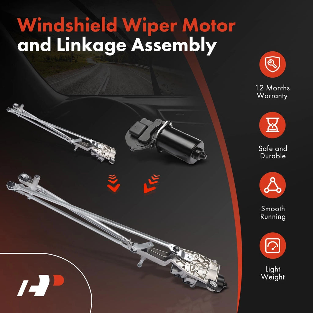 Front Wiper Motor & Linkage Assembly for Ford Focus (2000-2018)