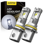 AUXITO 9007 HB5 LED Headlight Bulb 24000LM 6500K White for Vehicles
