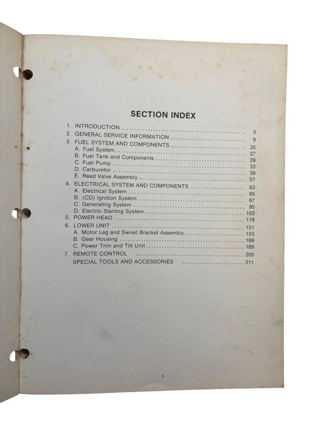 Service Manual for Chrysler Outboards OB3646 (75/85 HP)
