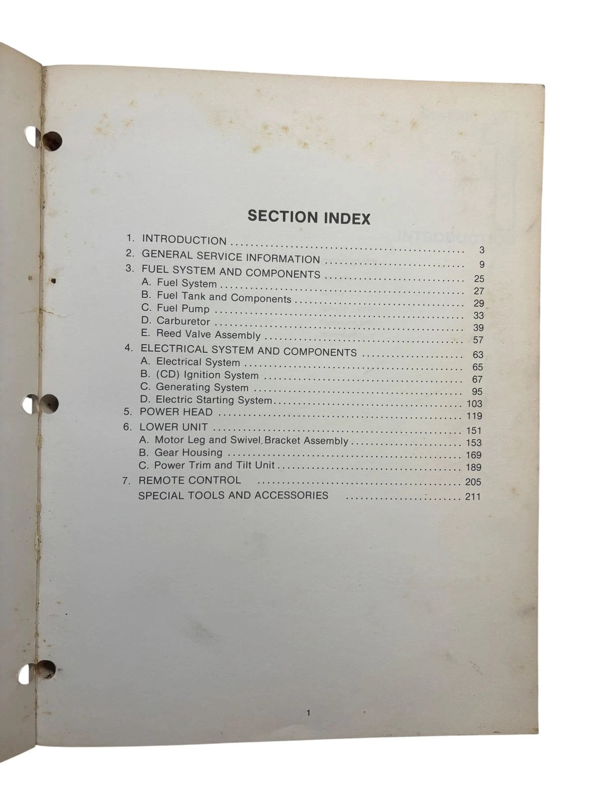 Service Manual for Chrysler Outboards OB3646 (75/85 HP)