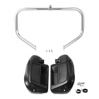 Matte Black Lower Vented Fairings Engine Guard Bar for Harley Touring (2014–2024)