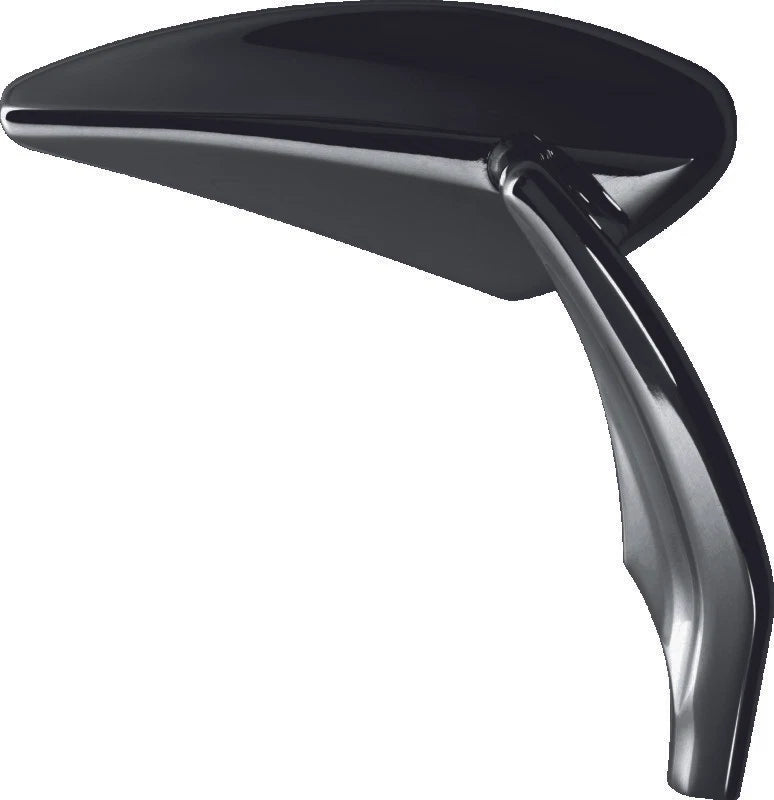 Performance Machine Mirror Assembly Right for - Black Ano