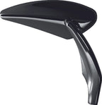 Performance Machine Mirror Assembly Right for - Black Ano