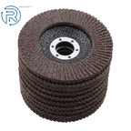 10 Packs Zirconia Flap Discs 4.5"×7/8" 40 Grit Type 27